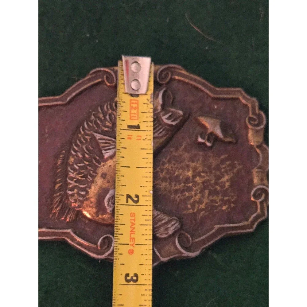 Vintage Brass Belt Buckle 
